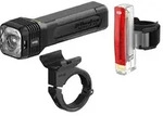 Knog Blinder 80 + Plus Twinpack Fahrradlicht Set schwarz mit 500 und 20 Lumen StVZO