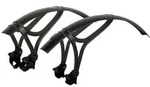 Gravel Schutzblechset Zefal Shield G50 schwarz, f&uuml;r 650b / 700c / 28''