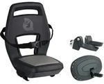 Kindersitz QIBBEL 6+ Junior f&uuml;r Gep&auml;cktr&auml;ger schwarz bis 35 kg