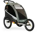 Burley D&rsquo;Lite X Single Kinderanh&auml;nger Onesize Sage Green &ndash; leicht, sicher,