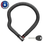 Kettenschloss GOOSE LOCK 4204K/85, Abus, Stahl, L=850mm, &Oslash;=4mm, schwarz, Abus, 38138