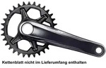 SHIMANO Kurbelgarnitur DEORE XT FC-M8130-1 12-fach 170 mm ohne Kettenblatt