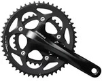 SHIMANO Kurbelgarnitur FC-RS400 10-fach 170 mm 50-34 Z&auml;hne Schwarz