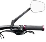 E-Bike Lenkerspiegel Z&eacute;fal Espion E80 schwarz, konvex, Au&szlig;enklemmung rechts