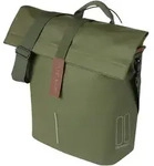 Seitentasche CITY-SHOPPER 14-16 Liter, Basil, MIK STUDS, moss green, Lederimitat,