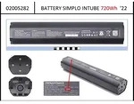SIMPLO InTube Akku i720Wh Single InTube, Haibike & Winora, MY22
