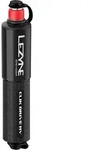 Lezyne Handpumpe CLIK Drive HV CLIK und Presta Aufsatz, 140mm 90PSI, schwarz