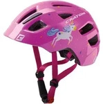 Cratoni Fahrradhelm Cratoni Maxster | Einhorn, pink gl&auml;nzend, Gr.S (48-53cm)