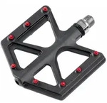 absolut Pedale D213 Plattformpedale Carbon-Fiber - schwarz/rot