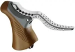 TRP RRL Bremshebeleinheit Retro braun silber 1 Paar f&uuml;r Nubuk Bikes