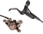 Bremse Dominion A2 SFL schwarz/bronze, HayesLieferung ohne Scheiben und Adapter.