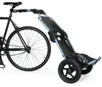 Burley Travoy Onesize Transportanh&auml;nger Fahrradanh&auml;nger faltbar leicht Cool Grey