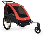 Burley HONEY BEE Kinderanh&auml;nger Onesize Rot Schwarz &ndash; Sicherer, leichter
