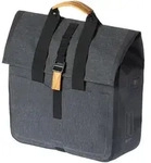 Shoppertasche Basil Urban Dry charcoal mel,33,5x16x48cm,25ltr, wasserd