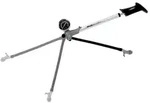 GIYO Federbeinpumpe mit Manometer bis 21 bar