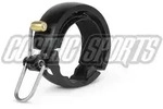 Knog Oi Luxe Large Fahrradklingel matte black 23,8-31,8 mm