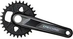 Kurbelgarnitur Shimano DEORE FC-M6120-1 12-f.,30Z, 175mm,sw,2-teil., o.Lagersch.