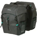 Doppelpacktasche Basil Discovery 365D M schwarz melee, 30x14x31cm, 18ltr