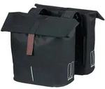 Doppelpacktasche Basil City schwarz, 12x29x30 cm, 28-32ltr