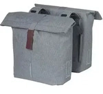 Doppelpacktasche Basil City grey melee, 12x29x30 cm, 28-32ltr