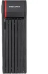 Faltschloss Trelock FS 280 Two.Go X-Move L&auml;nge 100cm, schwarz, mit Halter