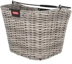 Vorderradkorb KLICKfix Structura 34x25x27cm,schilf/braun,gefl.,o. Adapter