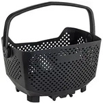 Racktime BASKIT EDGE Fahrradkorb schwarz kompakt bis 10 kg belastbar