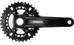 Kurbelgarnitur SHIMANO FC-MT610-B2 12-f.,36/26Z,175mm,sw,2-teil,o.Lagersch.