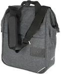 City-Tasche Norco Denbury tweed grau, 38x30x13cm, 12ltr, KLICKfix