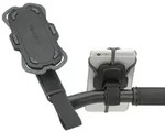 Smartphone Halterung KLICKfix Loop grau/schwarz, mit Klettband Befestigung
