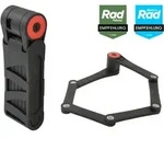 Voxom Fahrradschloss Foldylock Forever schwarz-rot