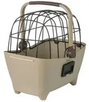 Vorderrad-Tierfahrradkorb Basil Buddy KF 45x32x22cm, biscotti brown, 32ltr, KF