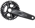 Kurbelgarnitur Shimano DEORE FC-M5100-1 11-f.,36/26Z,175mm,sw,2-teil,o.Lagersch.