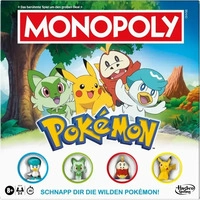 Hasbro Pok&eacute;mon Brettspiel Monopoly deutsche Version