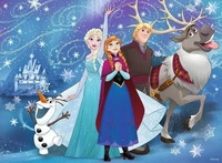 Ravensburger Sp Frozen Glitzernder Schnee 100 Teile Xxl