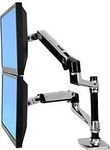 Ergotron Lx Dual Stacking Arm - Befestigungskit (spannbefestigung F&uuml;r Tisch,