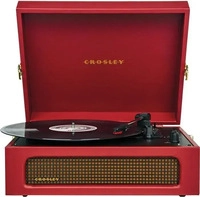 Voyager Portable Turntable (burgundy)