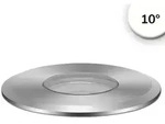 ISOLED LED-Bodeneinbaustrahler au&szlig;en Edelstahl 12-24V 3W 10&deg; - neutralwei&szlig;