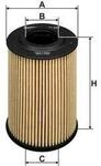 FILTRON &Ouml;lfilter oe688 Filtereinsatz 101mm f&uuml;r VAG