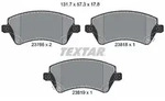 TEXTAR Bremsbelagsatz, Scheibenbremse 2376601 f&uuml;r TOYOTA