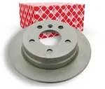 FEBI BILSTEIN Bremsscheibe 24750 Hinterachse voll 258mm f&uuml;r Mercedes