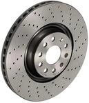 BREMBO Bremsscheibe 09c3061x 340mm 30mm f&uuml;r Audi Skoda VW
