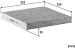 FILTRON Filter, Innenraumluft k1187a f&uuml;r HONDA