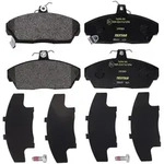 TEXTAR Bremsbelagsatz, Scheibenbremse 2151503 f&uuml;r HONDA ROVER MG