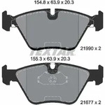 TEXTAR Bremsbelagsatz, Scheibenbremse 2199003 f&uuml;r BMW