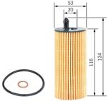BOSCH &Ouml;lfilter f026407205 Filtereinsatz 134mm f&uuml;r BMW TOYOTA