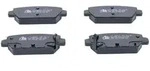 ATE Bremsbelagsatz, Scheibenbremse 13046055392 f&uuml;r MITSUBISHI