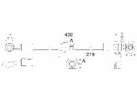 ATE Bremsschlauch vorne (24.5291-0430.3) für Wagon R SUZUKI R+ Agila Mk I (A)