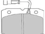 MAPCO Bremsbelagsatz, Scheibenbremse 6556 Vorderachse f&uuml;r Iveco