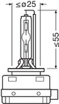 OSRAM Gl&uuml;hlampe, Hauptscheinwerfer 66340cbn2hb